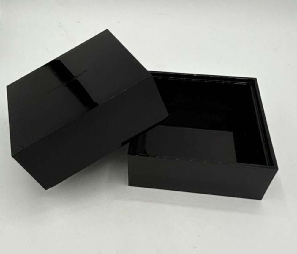Giorgio Armani Branded High-Gloss Black Display Gift Box